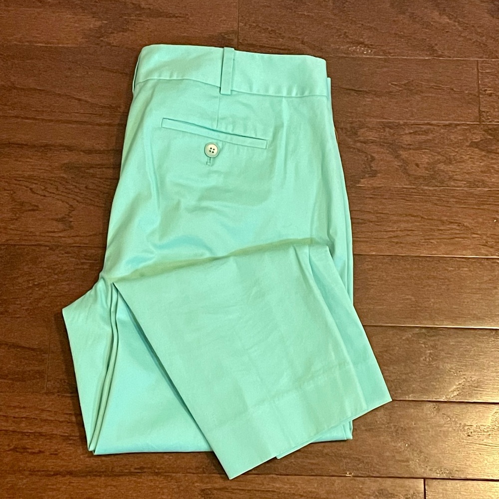 Talbots Mint Cropped pants